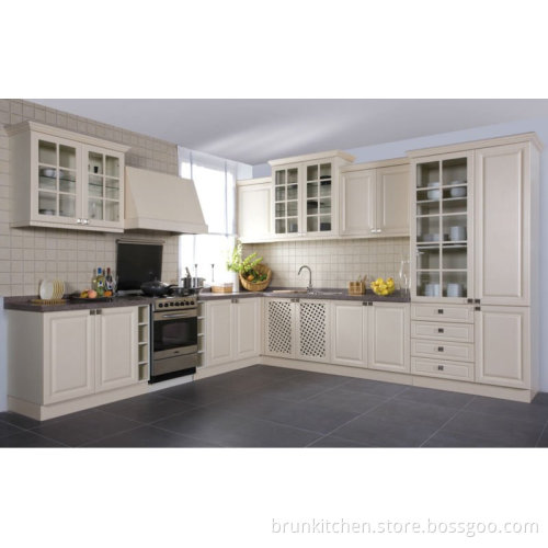 Modern Simple Design PVC Kitchen Cabinet